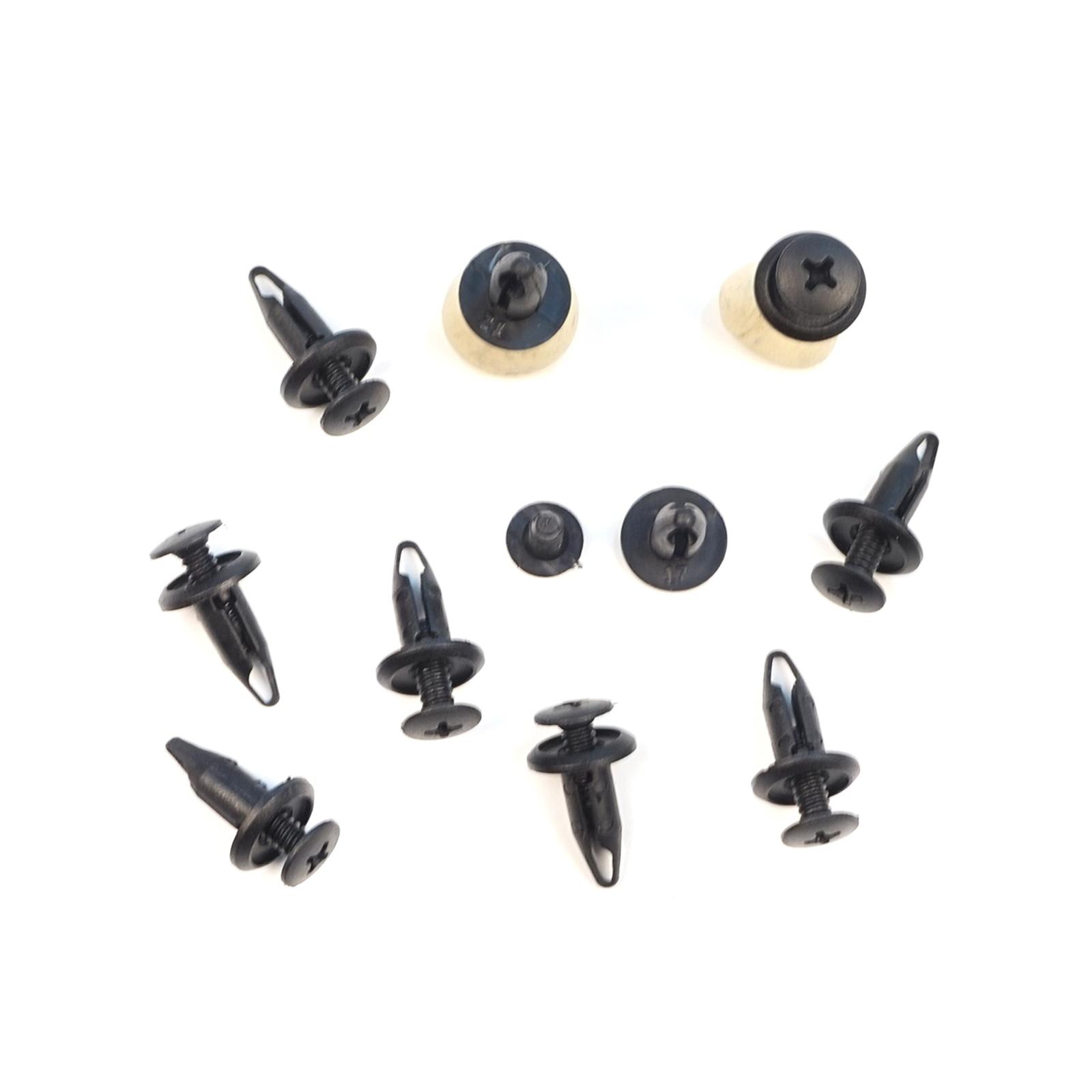 

ECF5078 10 Pieces Push-Type Retainer Fastener Fixing Clips for Ford Focus Mondeo Transit Ka Connect Custom W703243-S300 1060989