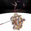 4m13.12ft Dance Ribbons Gymnastics Ribbon Streamers Dancing Streamers Wands for Kids Coloful