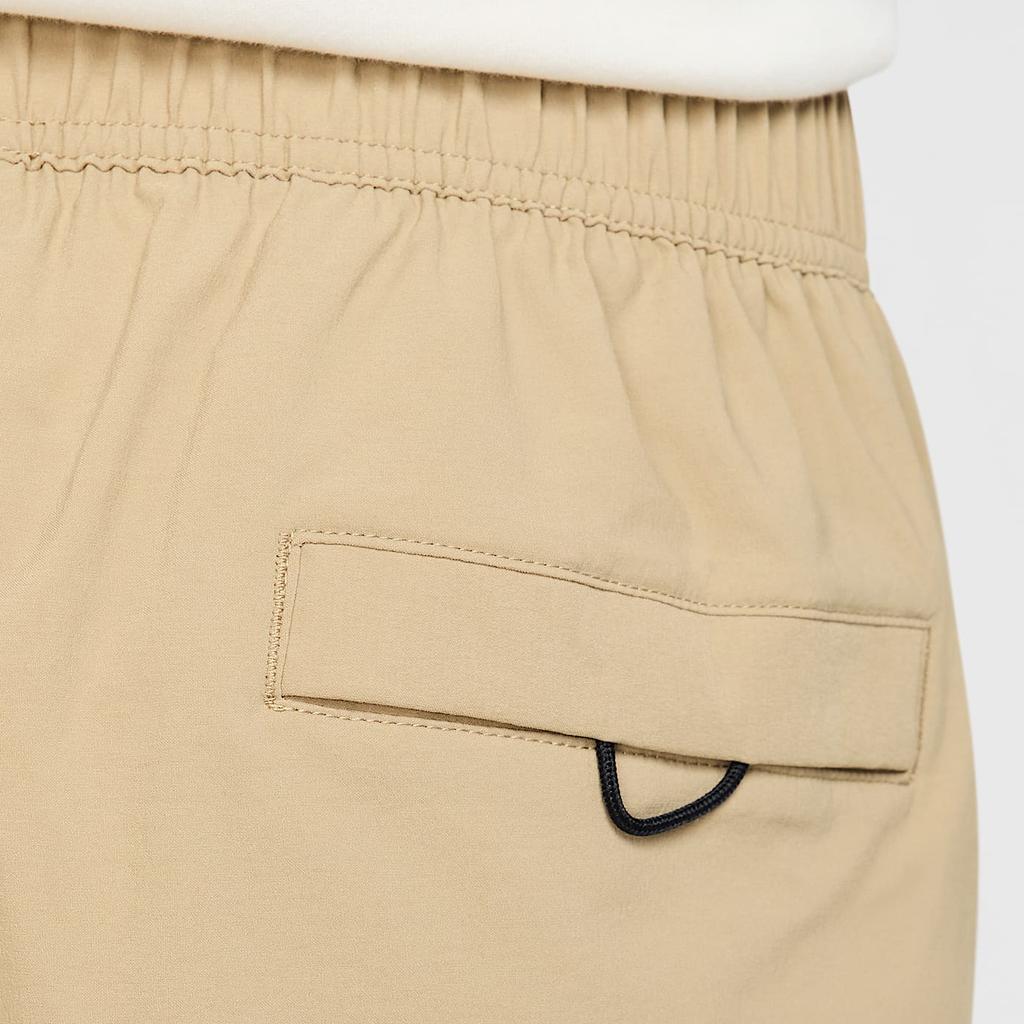 Nike Solid Color Fashion Versatile Lace-Up Casual Pants Men Bottoms Beige HM7159-297