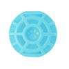 Pet Toy Silicone Ball Shape Bite-Resistant Puppy Chew Toy Relieves Boredom Grid Texture Teeth Cleaning Toy