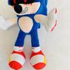 New Sonic Exe Game Spirit Hell Sonic Super Sonic Rat Plu Doll Toy Soft PP Cotton Filled Collectible Figures for Ages 6+
