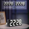 Plastic Material Multifunctional Alarm Clock Silent Digital Clock