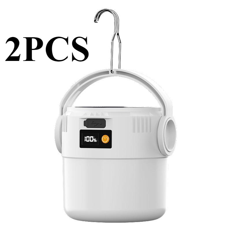 Ultra Bright Portable Solar Camping Light with Dual Light Sources, Portable and Rechargeable, Suitable for Tents, Hiking, and Emergency Situations