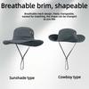 66Cm Big Size Quick Drying Fishman Hat Summer Outdoor Hiking Hat Men'S Uv Protection Wide Brim Sun Cap Women'S Foldable Sun Hat