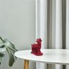 Chinese Zodiac Goat Statue Resin Sheep Sculpture 2027 Year of The Goat Decorative Feng Shui Home Office Shelf Prosperity