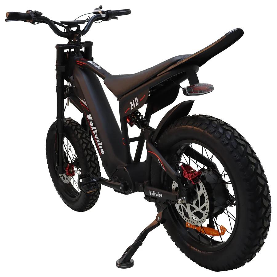 VOLTVIBE M2 Elcykel för Terräng, 60V 25Ah Batteri, Full Fjädring