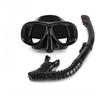Wave Pro Snorkel Set: Silicone Dry Snorkel & Large Frame Prescription Diving Mask