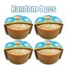 1-4pcs Colorful Simulated Dumpling Squishy Relaxing  Antistress Enhance Happiness Rebound Squeeze  Toy
