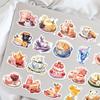 50 Cartoon Ins Style Afternoon Tea Doodle Stickers Decorate Guitar Notebook Suitcase DIY Waterproof Stickers