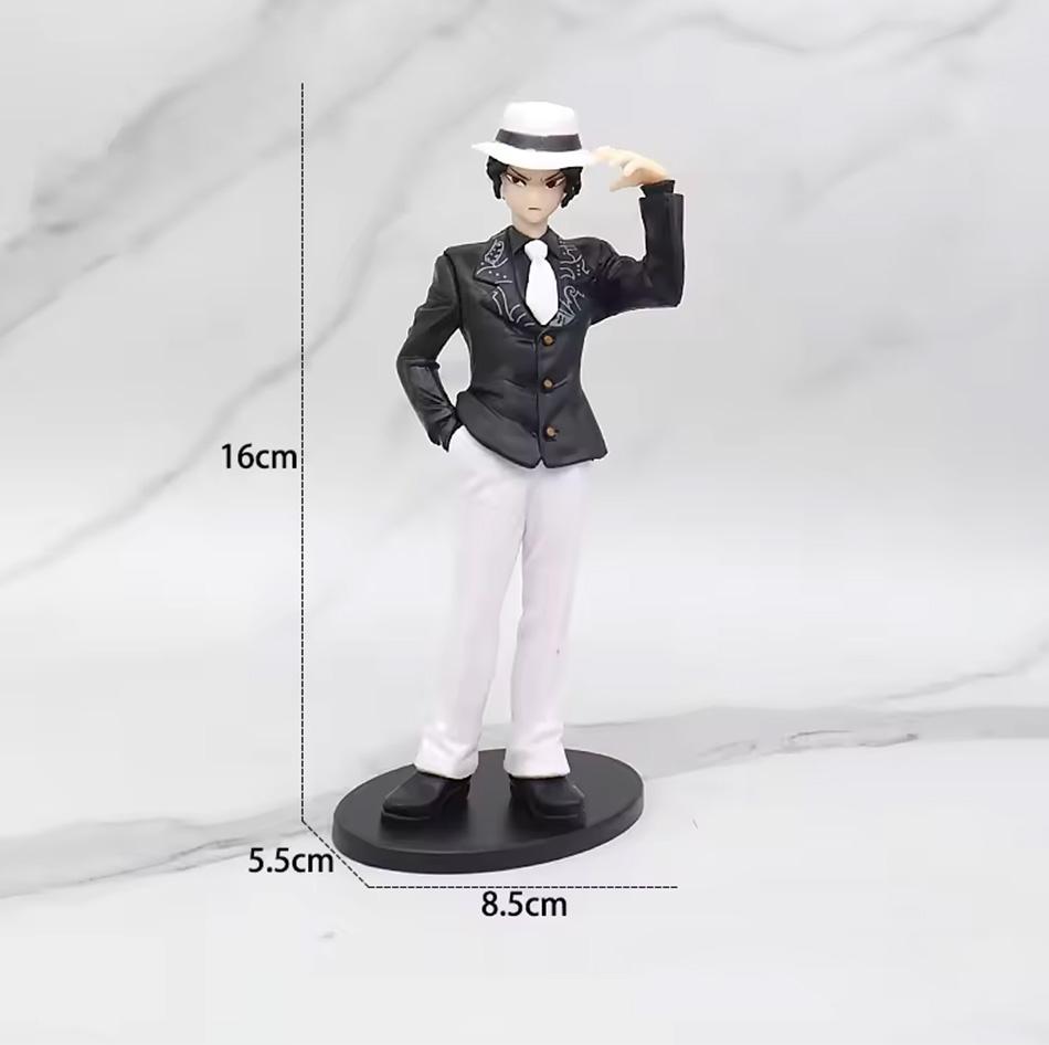 Demon Slayer Anime Action Figure - Kamado Tanjirou with Agatsuma Zenitsu And Nezuko PVC Model Toys Kimetsu No Yaiba Warriors