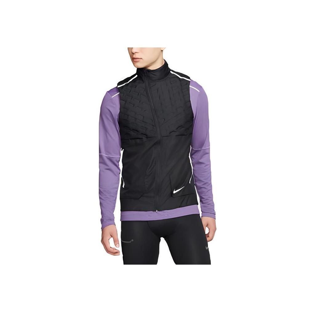 Nike Running Windproof Casual Sports Down Vest Men Outerwear Black BV4863-010