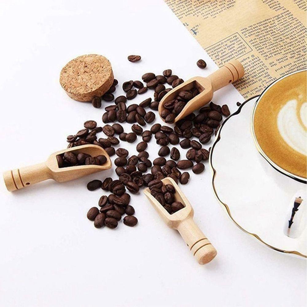 Utensils Wood Cooking Baking Tools Coffee Tea Scoops Bath Salt Spoon Sugar Tea Spoon Wooden Spoon