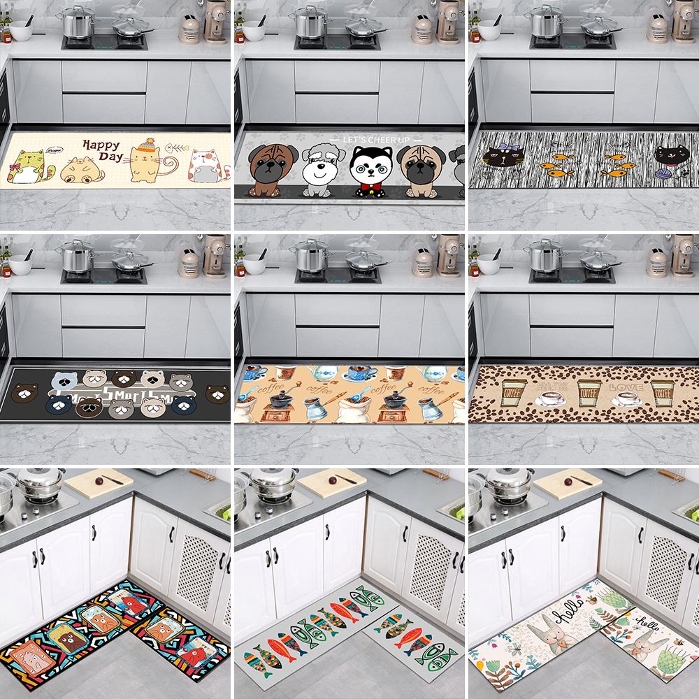 Модный текстильный кухонный коврик — фото 3