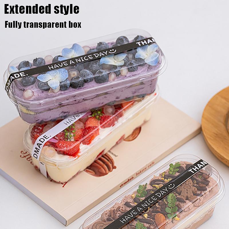 50 Mini Brotförmige Dessertbehälter Geeignet für Dessertbecher und Kuchenboxen - 300 ml
