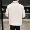 % White Duck Down Jacket Men's Winter New Business Winter Loose Lapel Casual Jacket