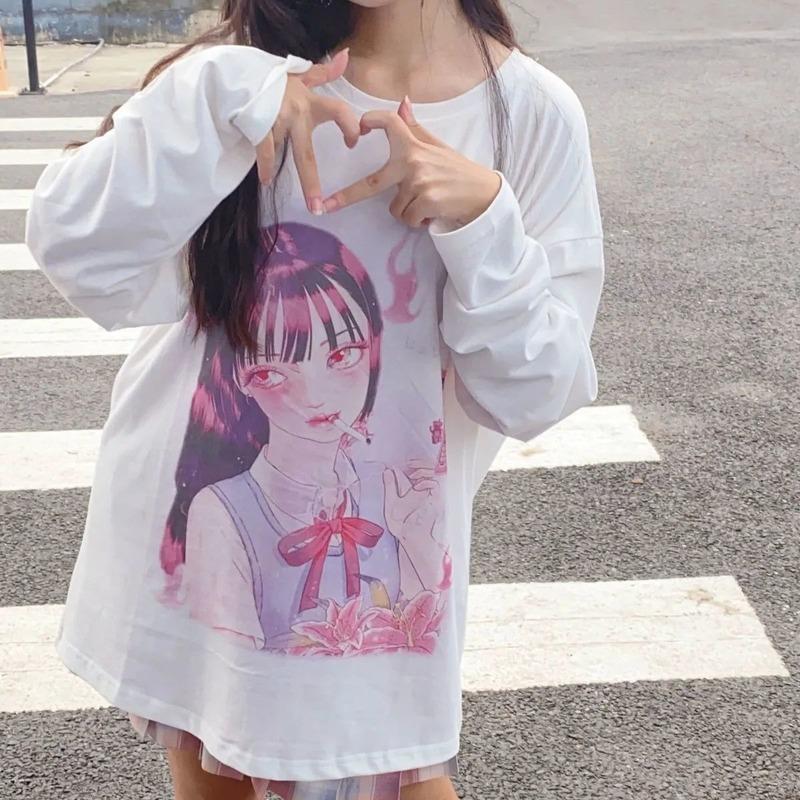 Moda Kawaii Chicas Con Ropa Kawaii Harajuku Camiseta Kawaii De