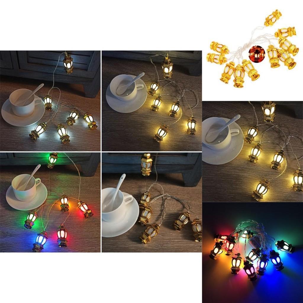 Elegant Lantern Shape Led Fairy String Light For Islam Muslim Home Decor