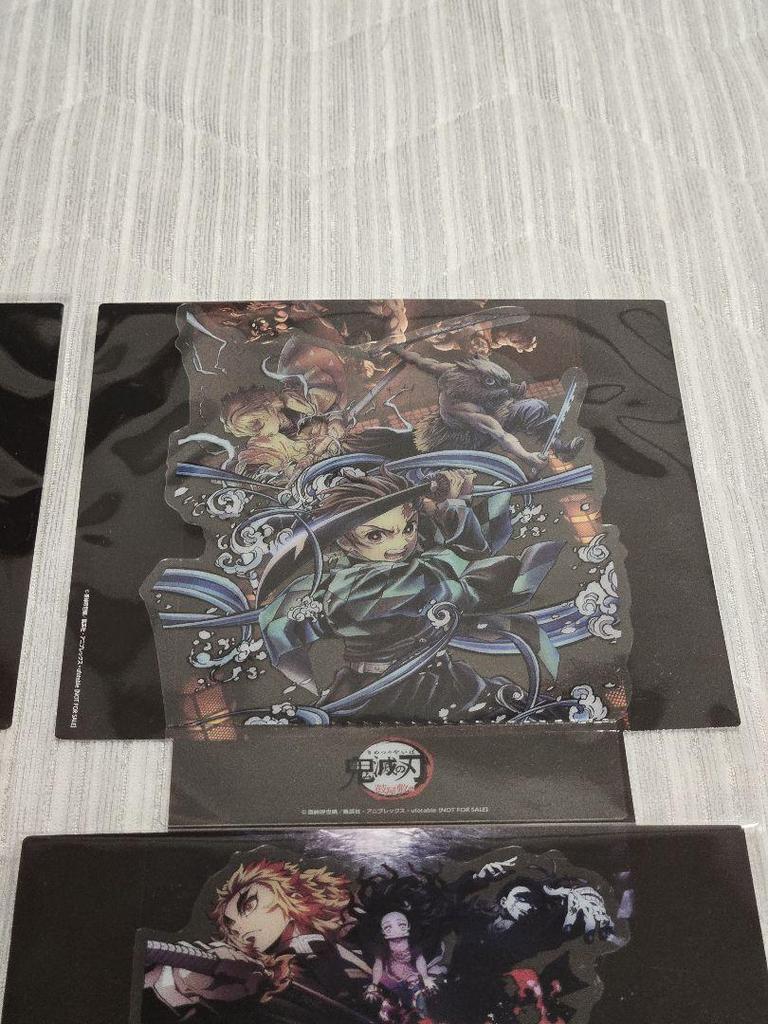 [USED] Demon Slayer Theater admission bonus "Key Visual Clear Stand" complete set of all 12 types