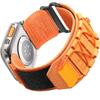 Naylon Halka spor saat Bandı Apple Watch Ultra 2 49mm 9 8 7 6 5 4 3 SE 38 40 41 42 44 45mm Velcro Kanvas Bilezik
