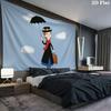 Magic Nanny Wall tapestry, aesthetic printed fabric blanket, suitable for bedroom, living room, and home decor.