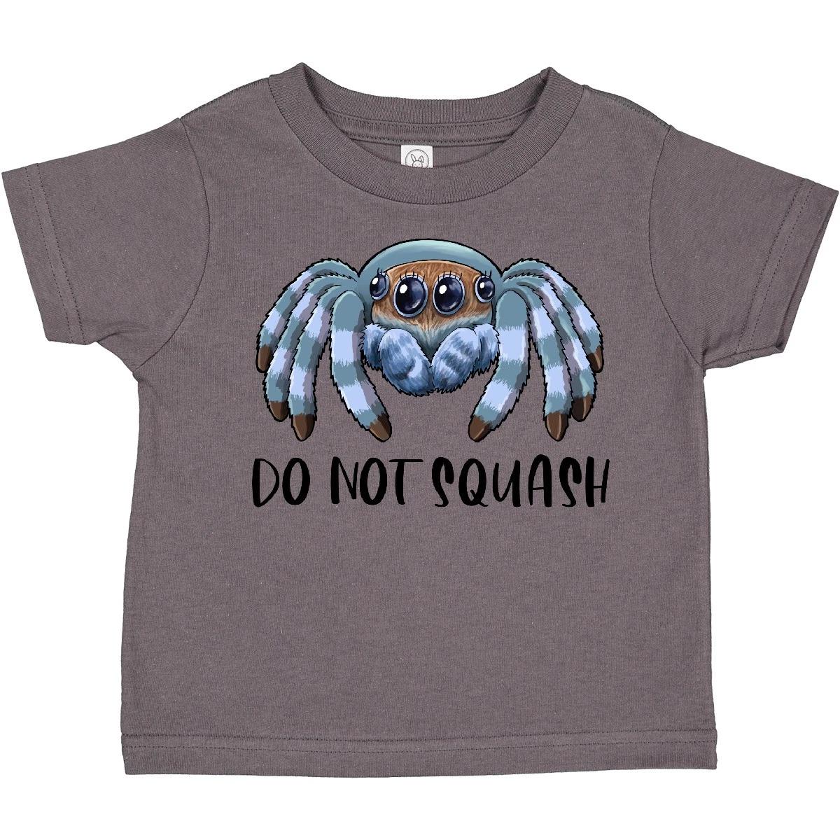 Inktastic Do Not Squash Cute Jumping Spider Toddler T-Shirt Animals Pet Parent 120