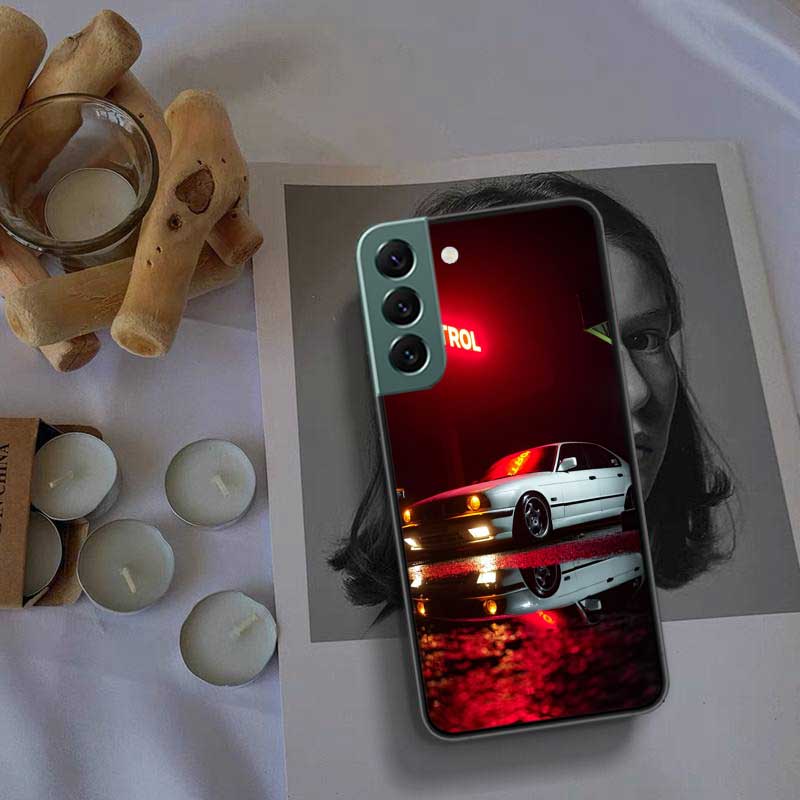 Car for B- Bmwes-S E30 Phone Case For Samsung A15 A25 A35 A55 Galaxy A70S A50S A30S A30 A40 A71 A51 A41 A31 A21 A11 A01 A20S A10
