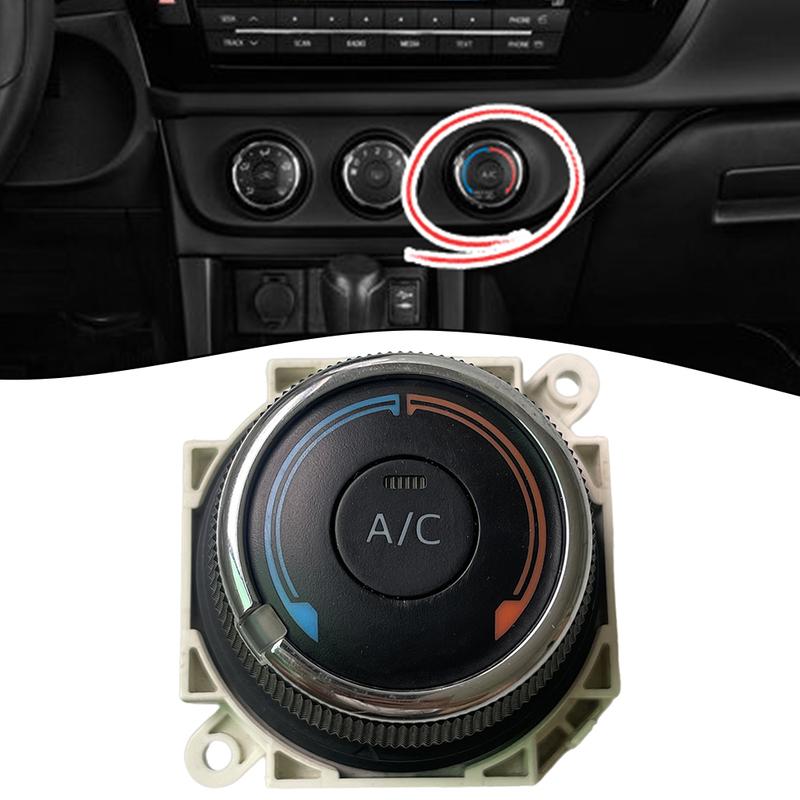 Car A/C Adjustment Knob Switch 5590302370 Compatible with For Toyota Corolla 2014 and RAV4 2013 2018 Center Console
