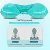 Travel Pillows Airplanes Press Type Inflatable Super Light Portable Neck Pillow U-Shape Inflatable Cervical Vertebr Pillow
