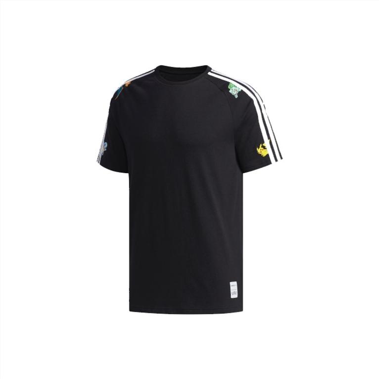 Adidas Neo x Pokmon Crossover T Shirt Men s Black FM0321 L