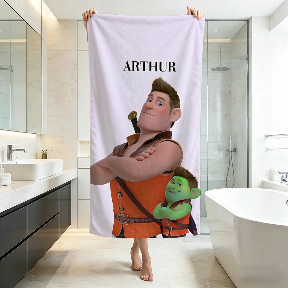 Fairy-Red Shoes and the Seven DwarfsS Towel Five-Star Hotel Quality Eco-Friendly Ultra Soft Thick Towels & Beach Towels