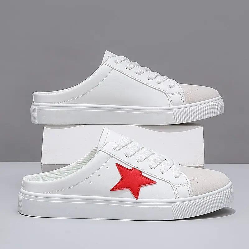 Fashion Mules Flat Eva Men's Shoe Male Slipper Slides Half Mascullino Fun Summer Sale Casual High Quality Fashion Trend 2025 Adult Y2k