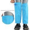 Outdoor Travel Waterproof Leg Cover Rainproof Stain Proof Leg Cover Elastic Buckle Design Riding Shoe Cover for Adult Student