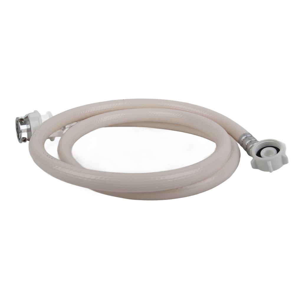 Washing Machine Water Inlet Hose Burst Proof PVC Water Pipe with Metal Connector for   Automatic Washing Machine