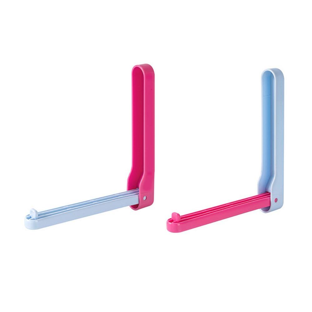 

2 шт. Портативный держатель для сушки одежды Выдвижной держатель для вешалок для одежды Уличный 2Pcs