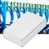 Aluminum Enclosure PCB Instrument Shell Electronic Cooling Box Silver 20*50*80mm