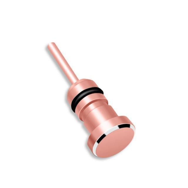 For Iphone Charging Port And Headphone Jack Alloy Dustproof Plug For Antidirt Protection