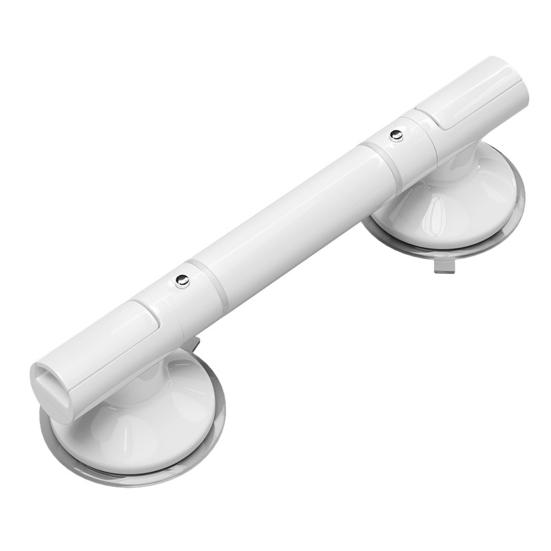 Suction Cup Bathroom Handrail Strong Grip Stability Easy Installation Removable Anti-slip Shower Grip Bar