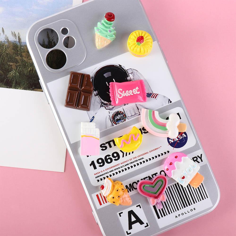 Hair Accessories DIY Ornaments Nail Charms Craft Supplies Resin Pendant 3D Nail Art Decoration