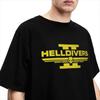 Magliette Vintage del Videogioco Helldivers 2 per Uomo Donna Magliette Abbigliamento Originale