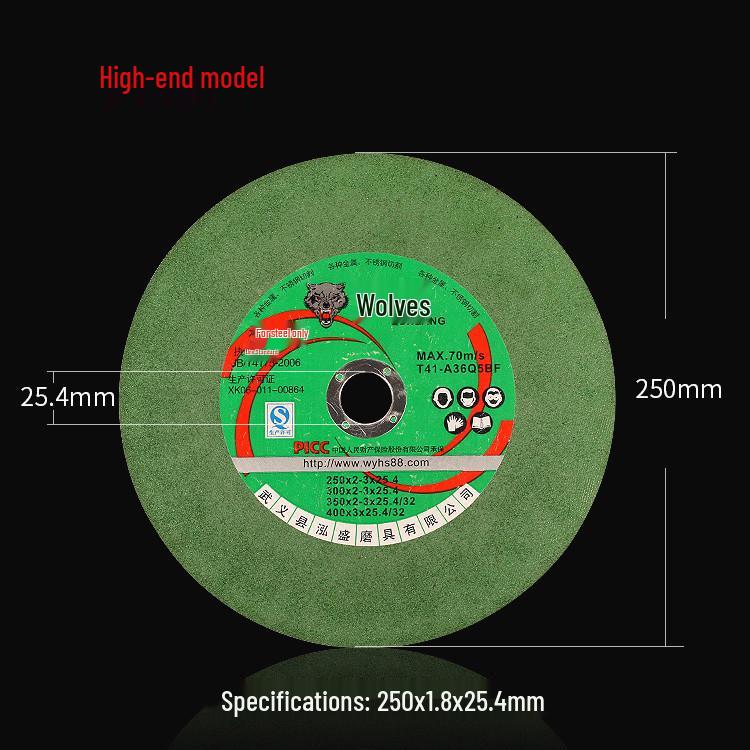 10" Aluminum & Metal Grinding & Cutting Disc for Machine Use