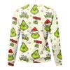 Women's Casual Christmas Print Neck Pullover Sweatshirt