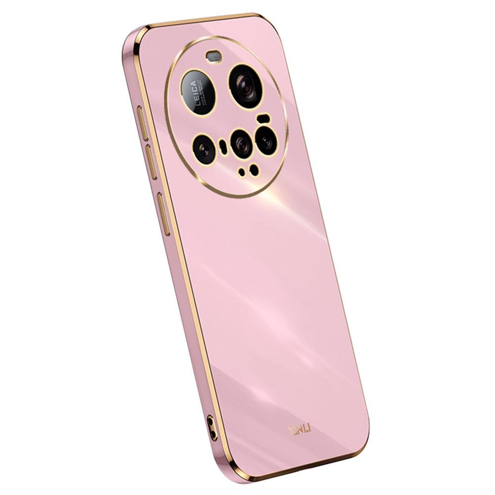XINLI For Xiaomi 15 Ultra Case TPU Phone Cover with Electroplating Frame
