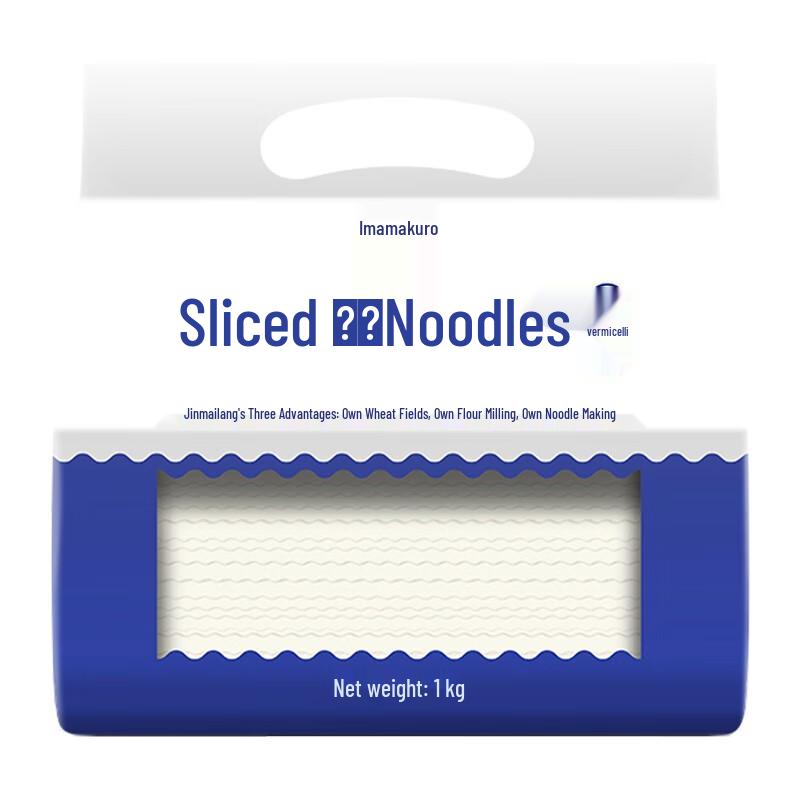 Jinmailang Sliced Noodles - 1kg x 5 Pack