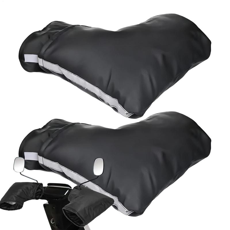 Bicycle Handlebar Mittens Winter Bike Handle Bar Muffs Warm Cold Weather Protection Gloves for Snowmobile Motorcycle Scooter