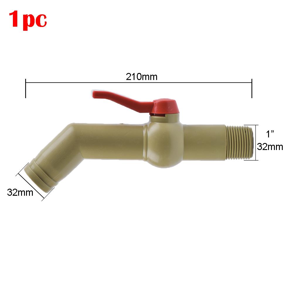 Garden Tank Faucet Filter Press S60X6 IBC Water Box Adapter Lengthen Connector Valve Sturdy Plastic Tap Hose Sludge Treatment