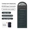 Outdoor Camping Portable Envelope Sleeping Bag - Dirt-Proof, Warm, Thick, Pure Cotton for Adults