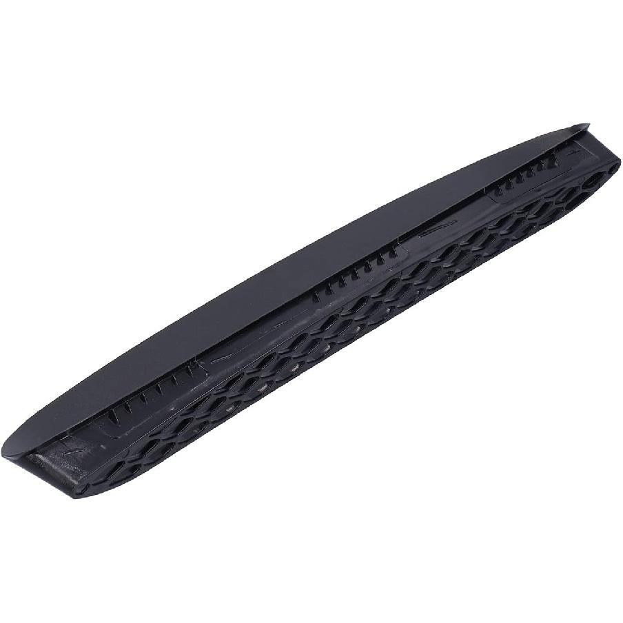 Aramox Hood Air Vent Cover, Metal Intake Grille Bezel, Black, Compatible with GT 2015-2020, OEM 68202462AD