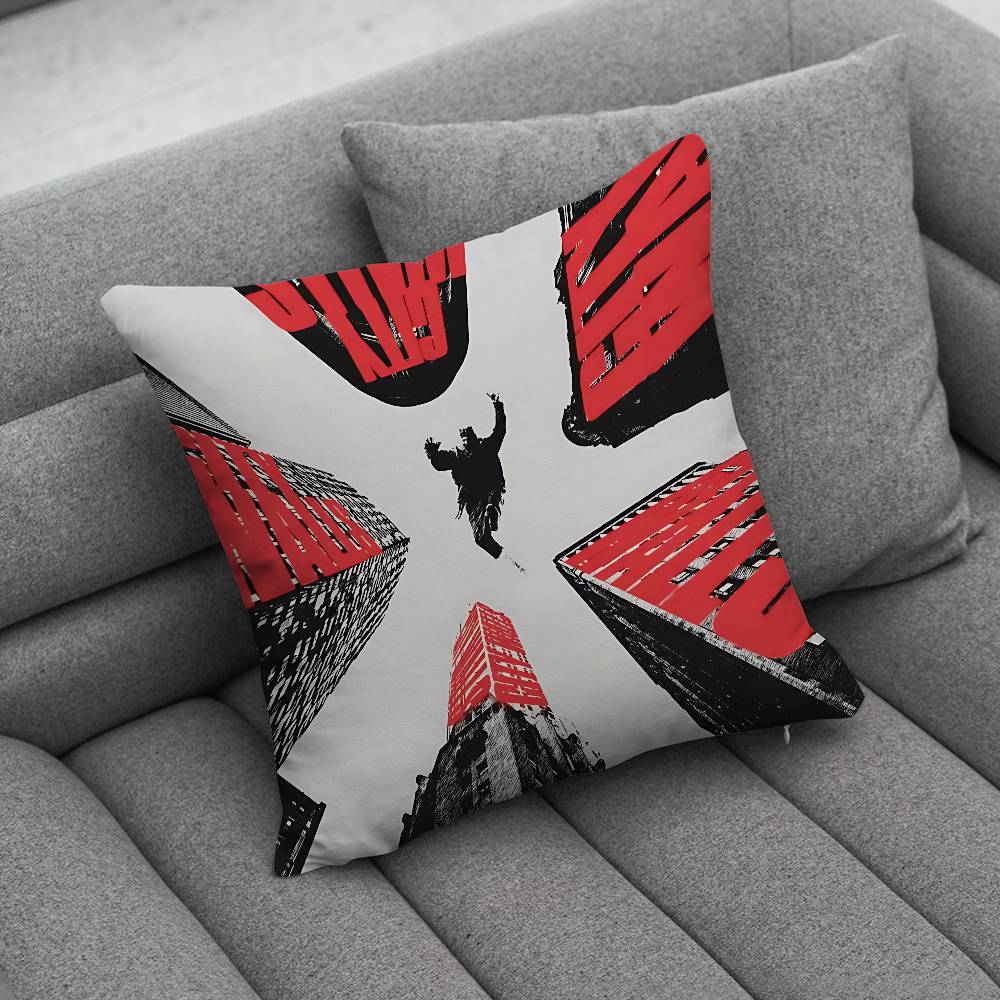 TTwenty One PPilots Clancy Blurryface Pillow Case Sofa Living Room Bedroom Headboard Backrest Cushion Square Cushion Nap Time