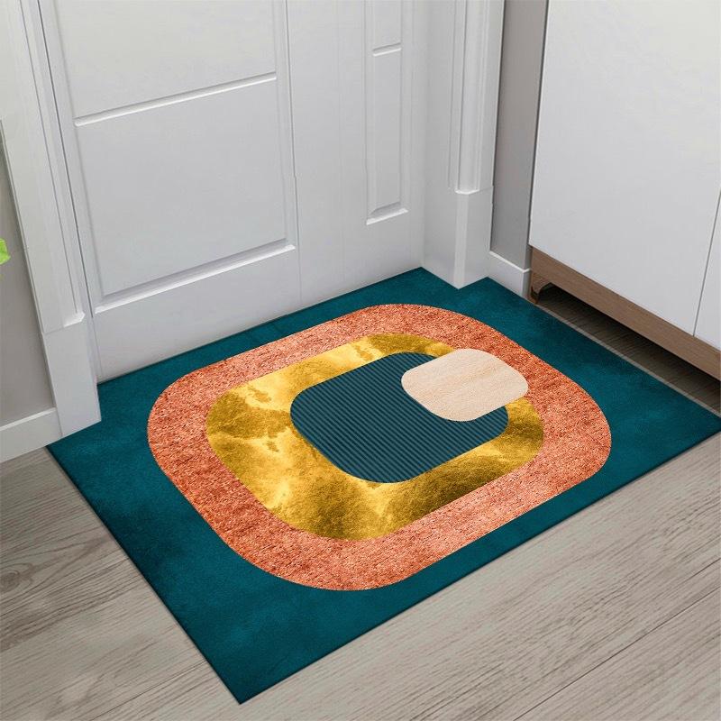 

Коврик для входной двери Коврик для дома Коврик для пола Светлый люксовый скандинавский Спальня Ванная комната Туалет 40 * 60cm