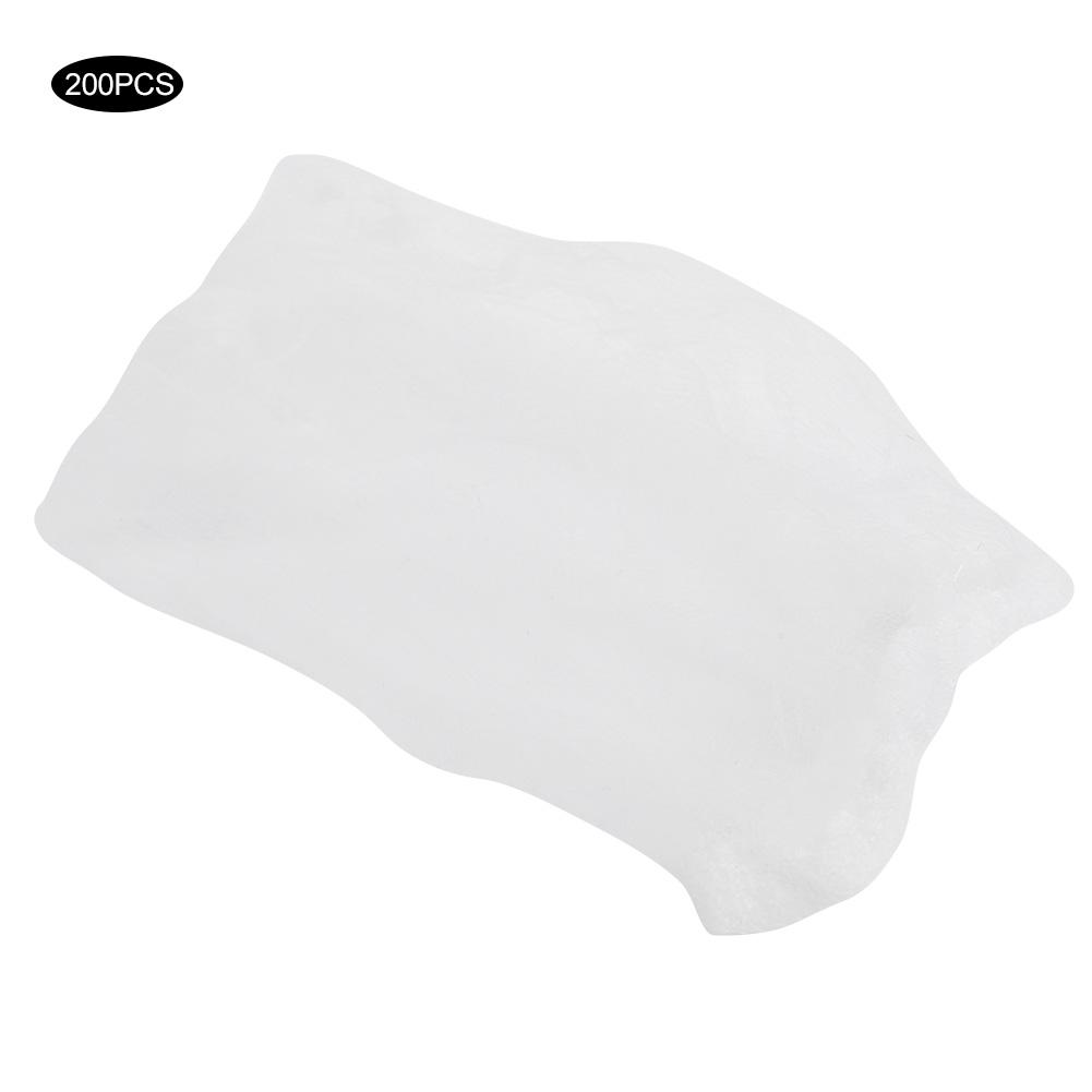 200pcs Disposable Portable Sink Strainer Filter Net Garbage Mesh Bag for Kitchen Bathroom Tool